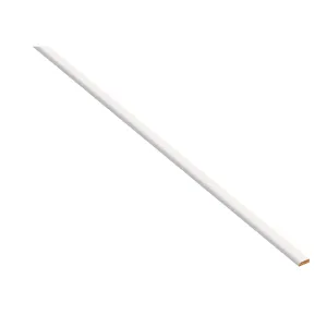 Scribe Molding - 1/4 Inch x 3/4 Inch x 96 Inch - Dwhite Shaker - Kitchen Cabinet