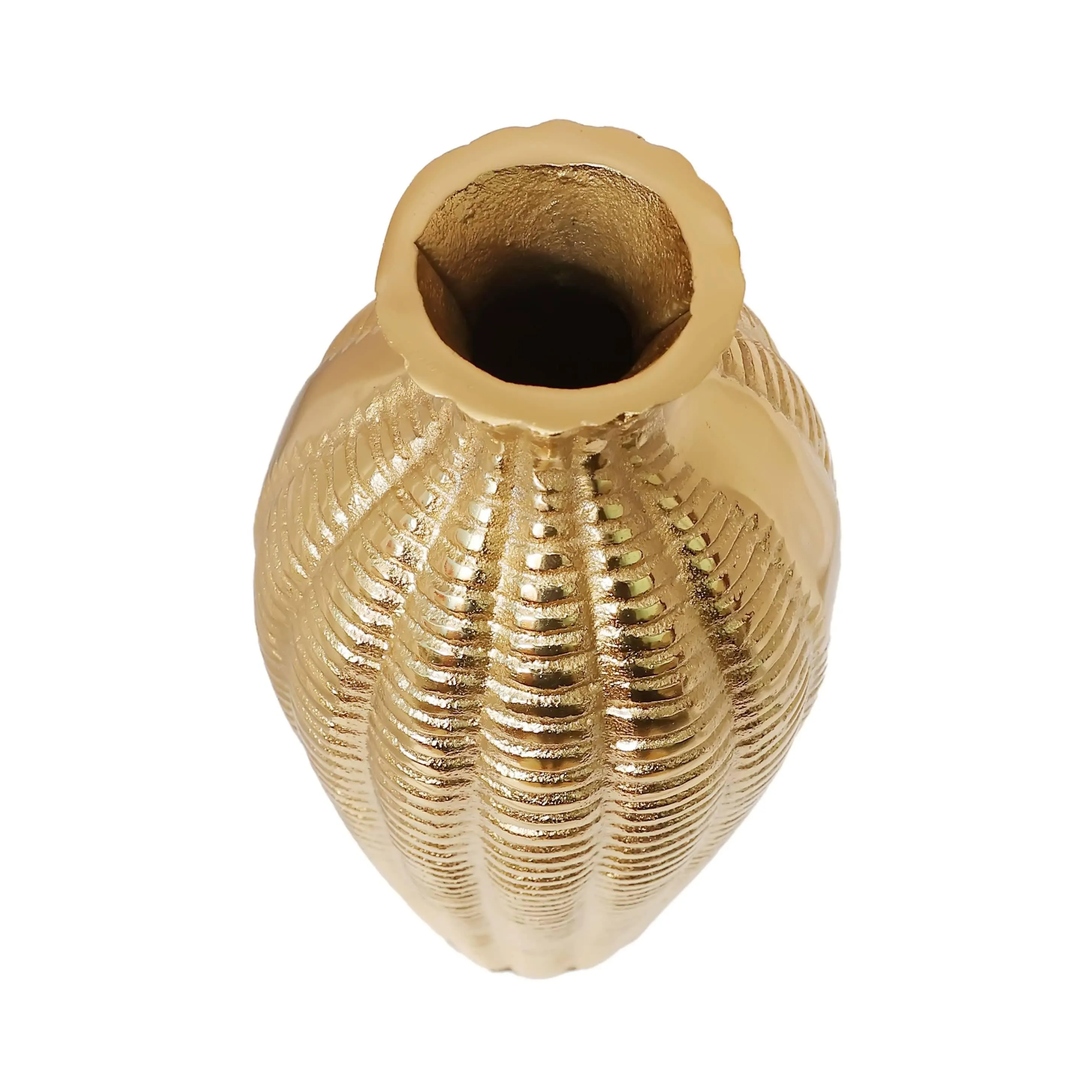 Serene Metallica Vase Gold