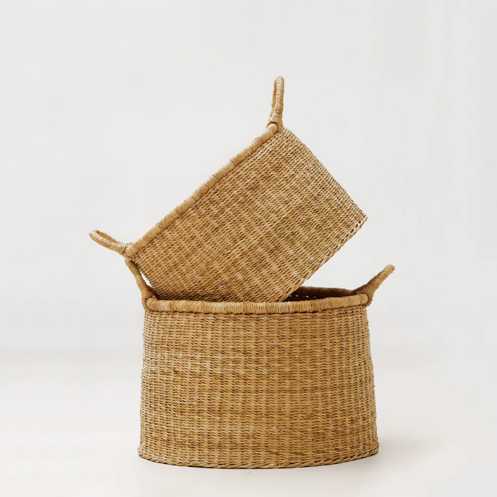 Short Bolga Laundry Basket
