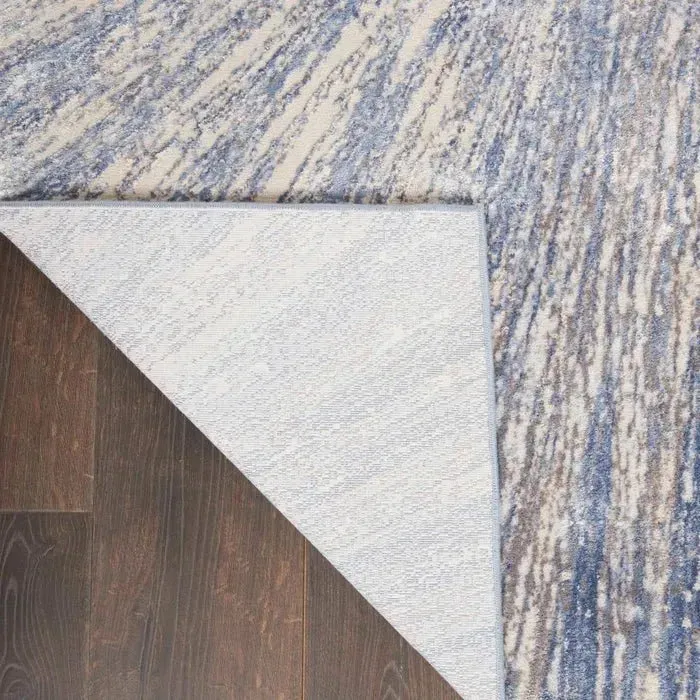 Silky Textures SLY05 Blue/Grey Rug
