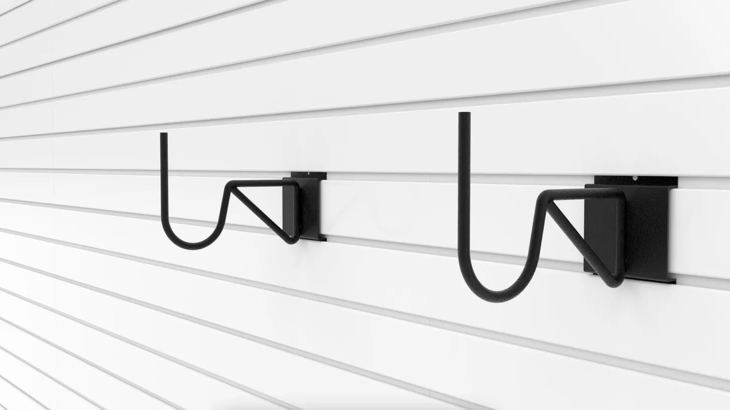 SlatWall Bike Hook, Black