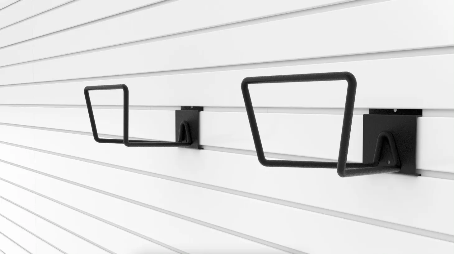 SlatWall Hose Hook, Black