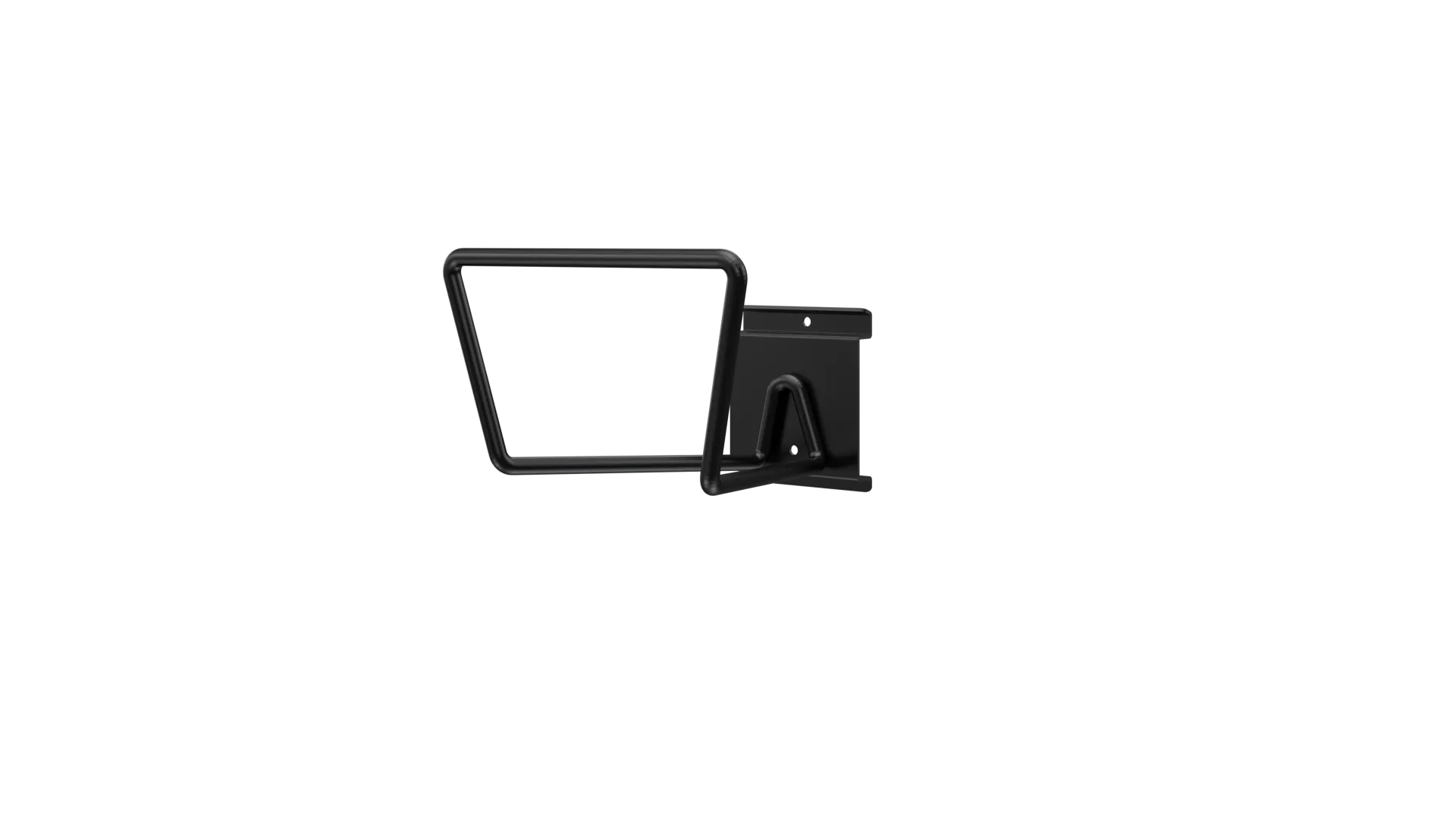 SlatWall Hose Hook, Black