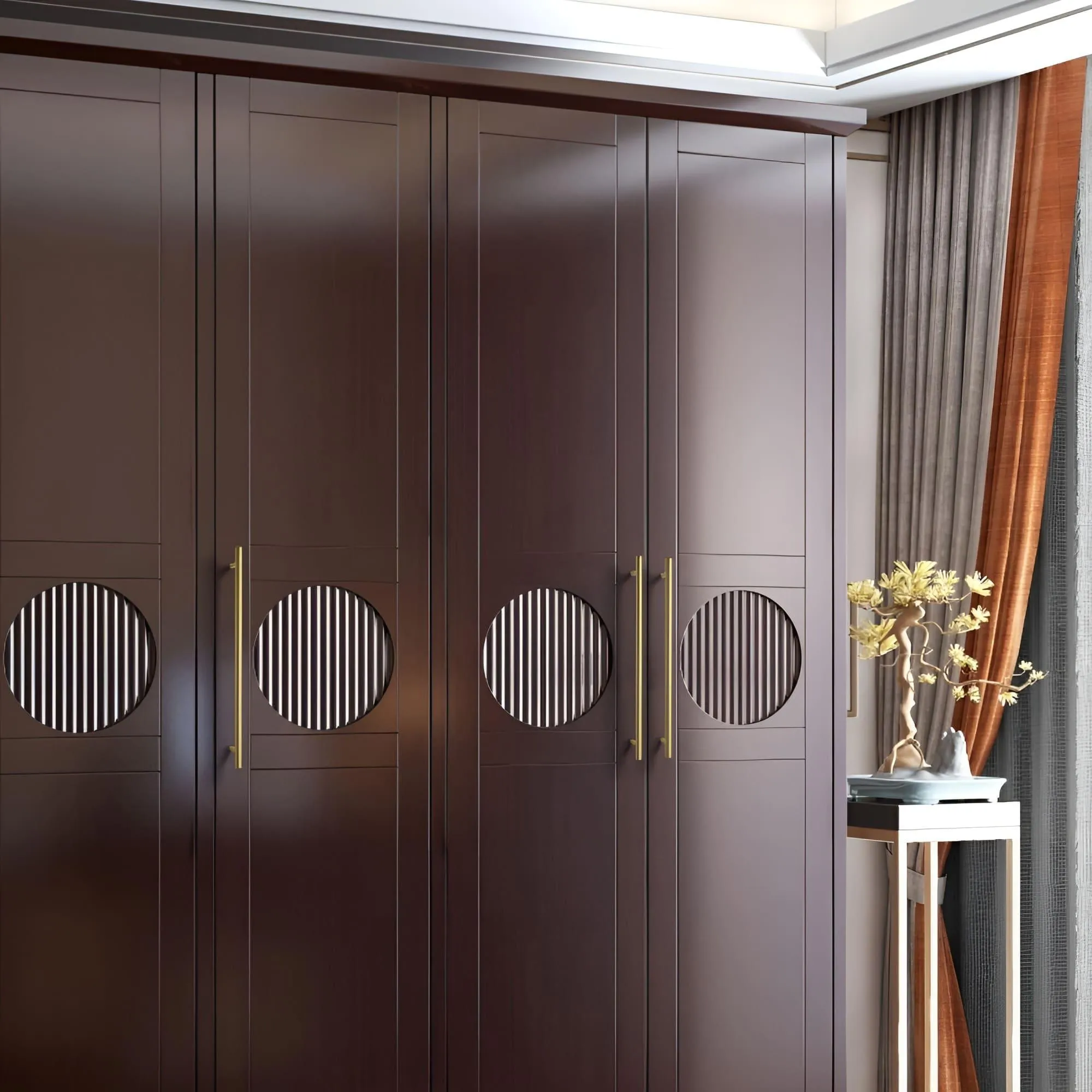 Solid Brass T-bar Kitchen Cabinet Handles