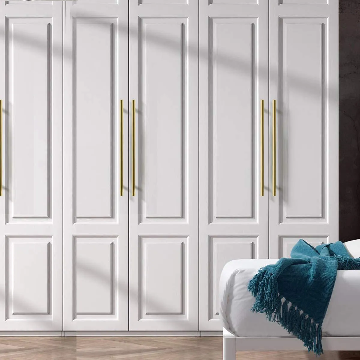 Solid Brass T-bar Kitchen Cabinet Handles