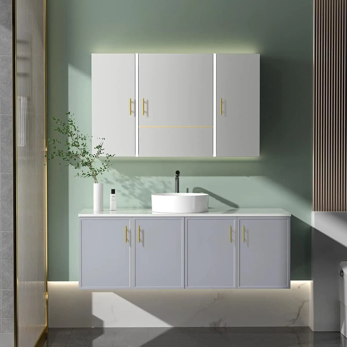 Solid Brass T-bar Kitchen Cabinet Handles