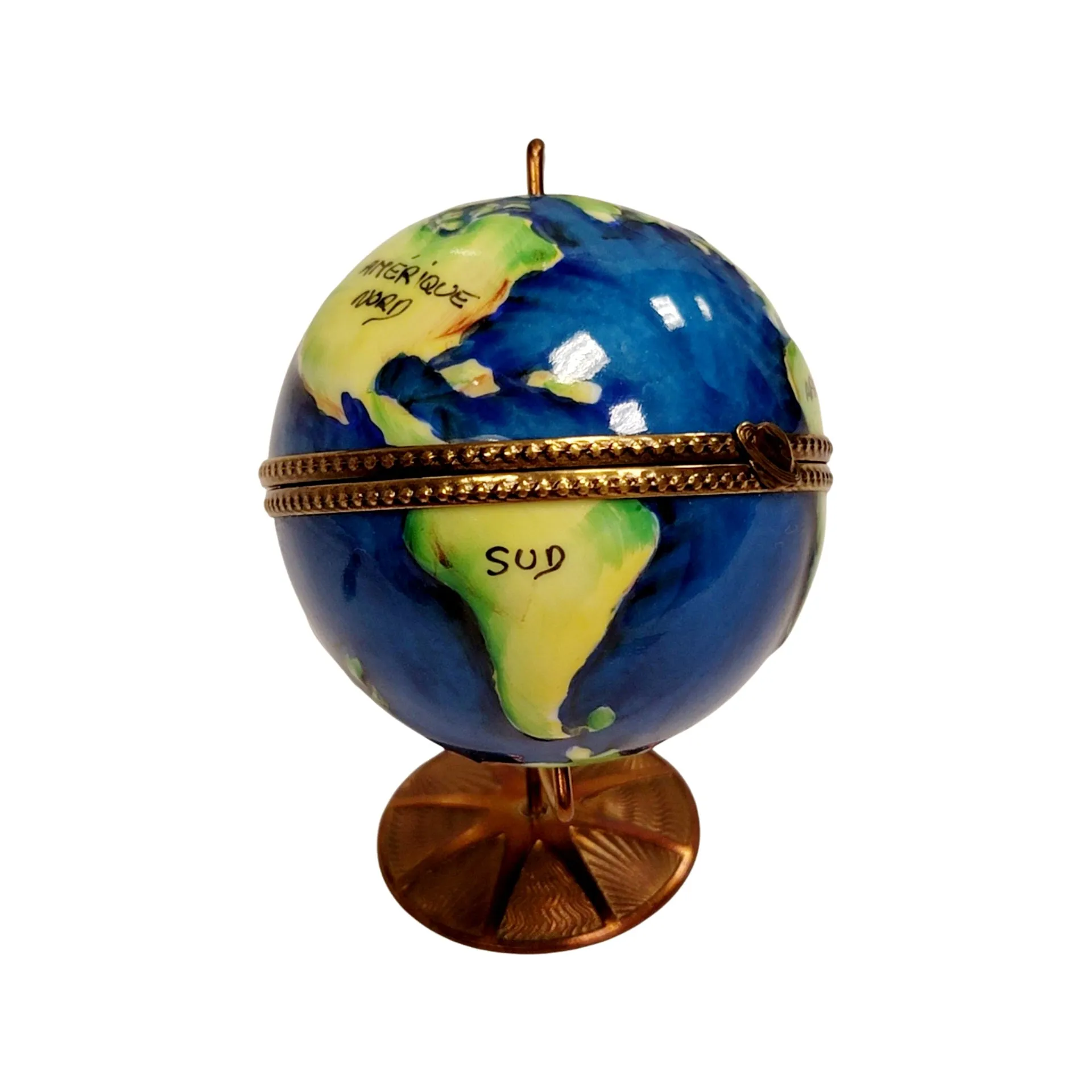Spinning World Globe