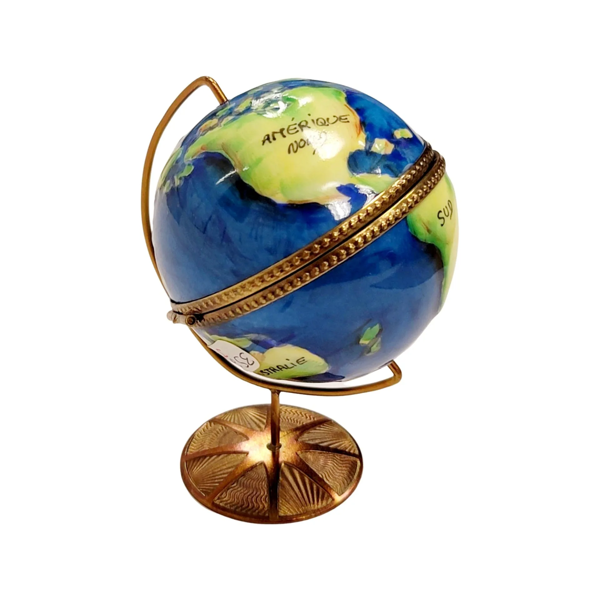 Spinning World Globe