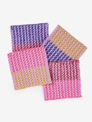 Squiggle Coaster Set: Lilac (Set of 4)