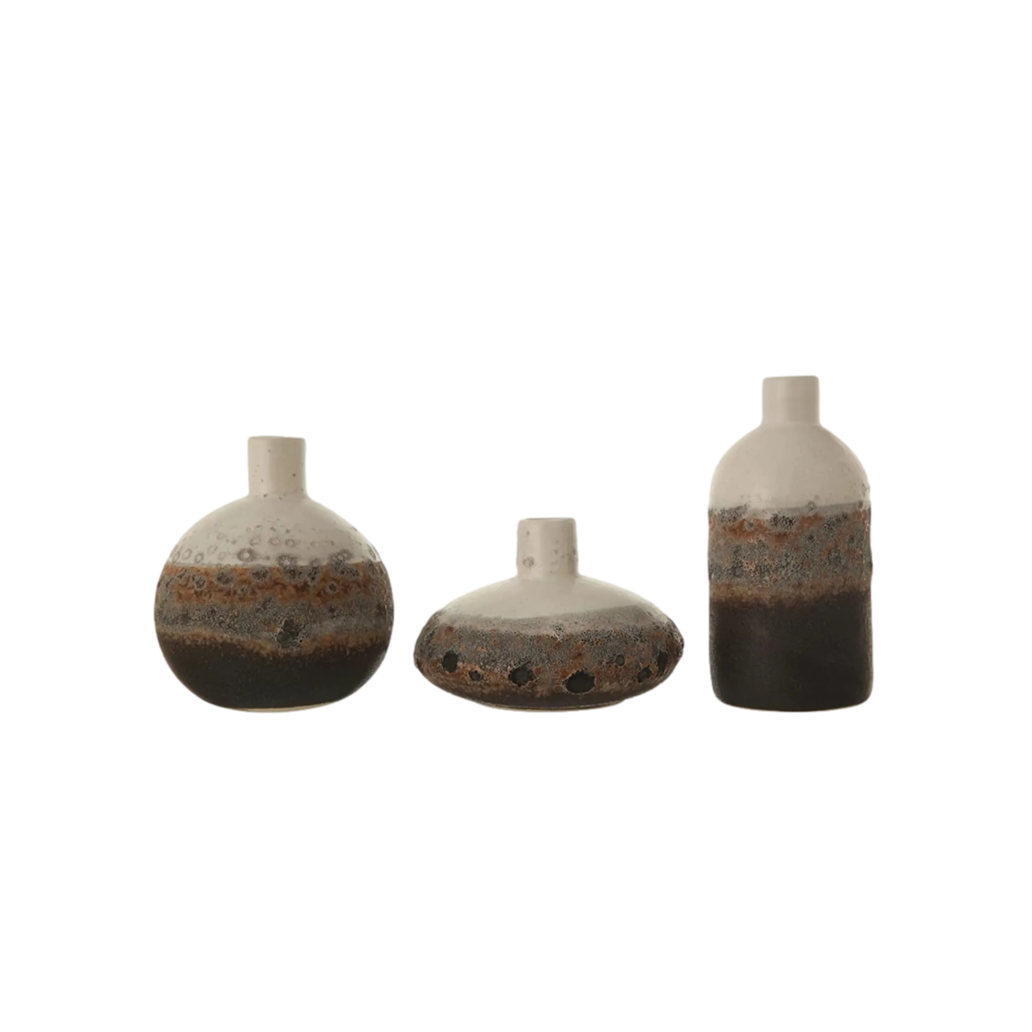 Stoneware Bud Vase