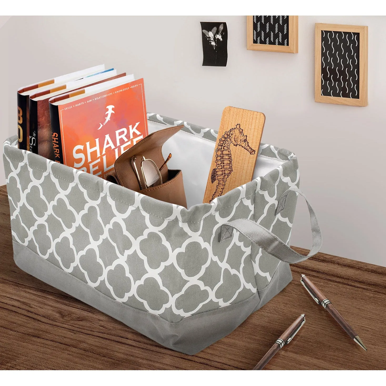 Storage Basket Bin Set (2 Pack)