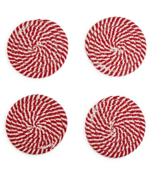 Stripe Braided Coasters