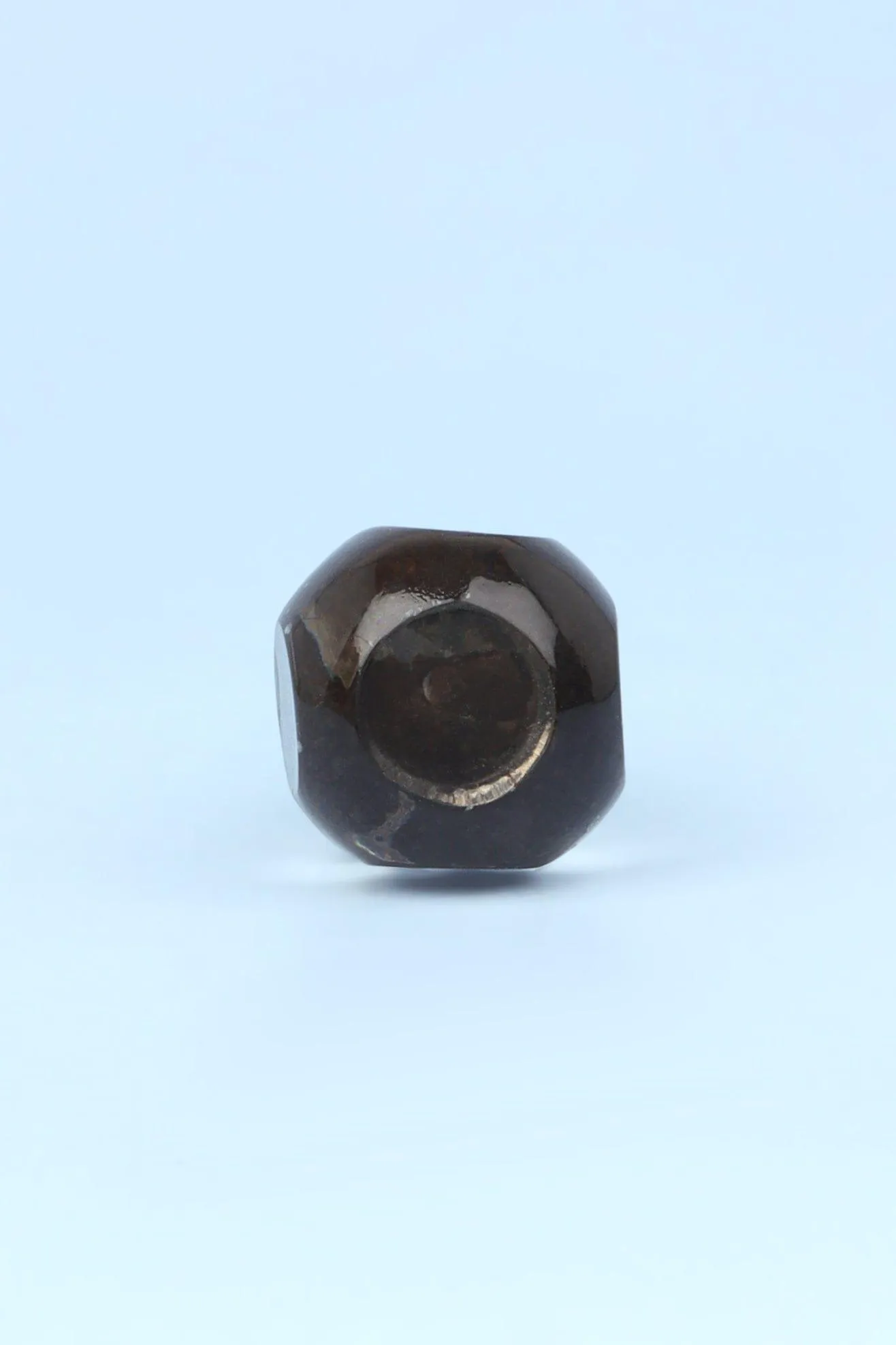 Stylish Aqua Inspired Dice Cube Glass Cabinet Door Pull Knobs