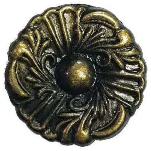 Sun Flower 36mm Antique Knob