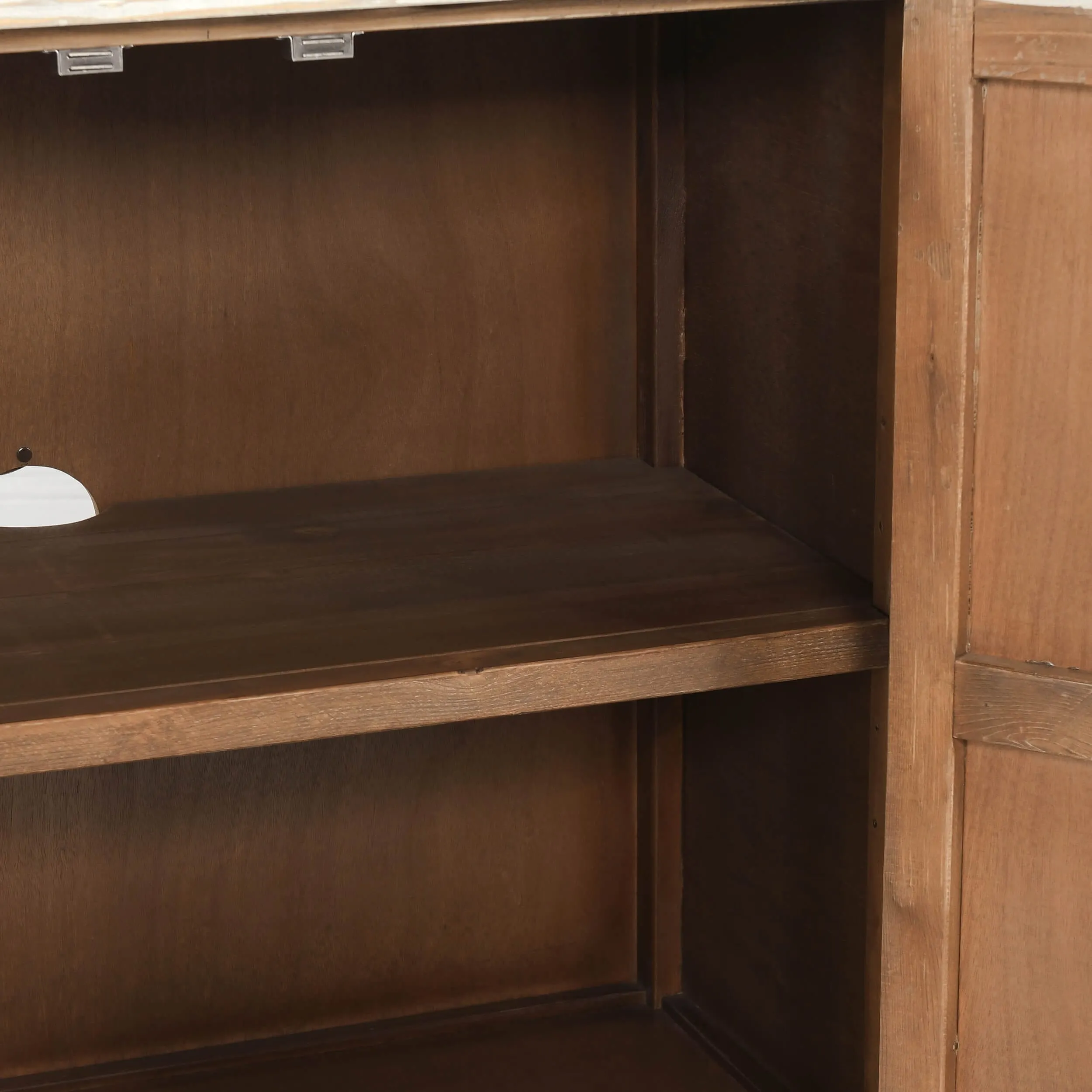 Tafari 4 Door Cabinet, Timeworn Cream