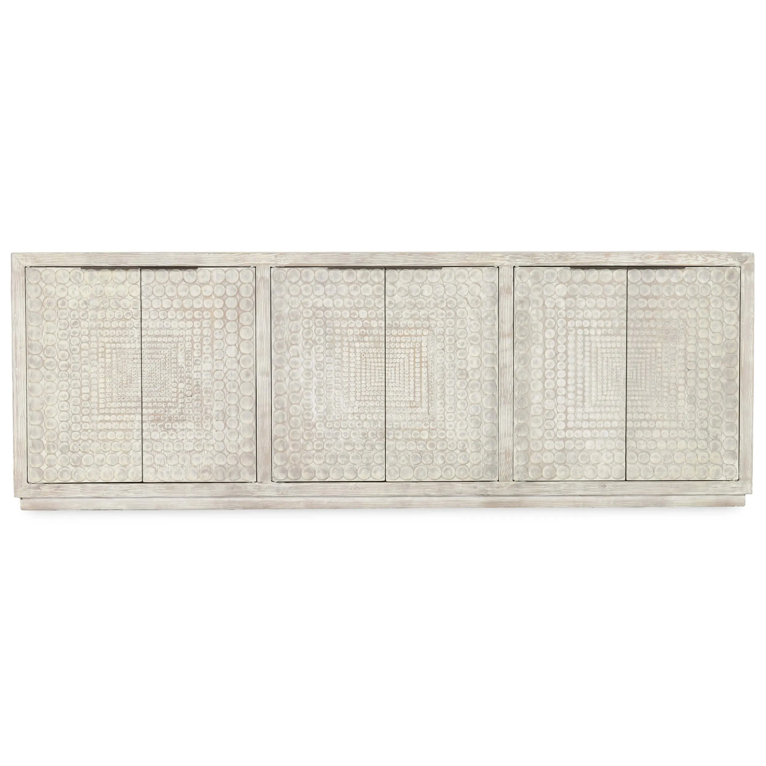 Tafari 4 Door Cabinet, Timeworn Cream
