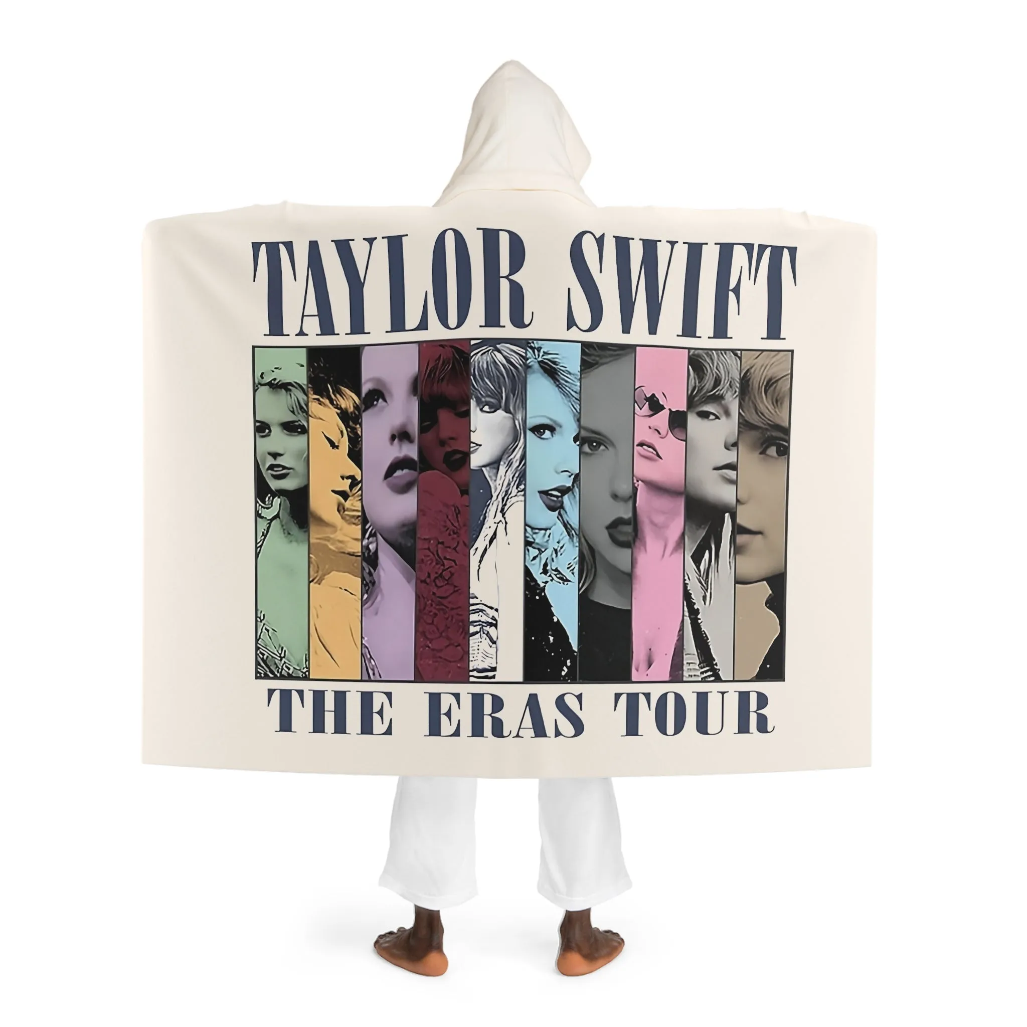 Taylor Swift Era's Tour Hooded Sherpa Fleece Blanket