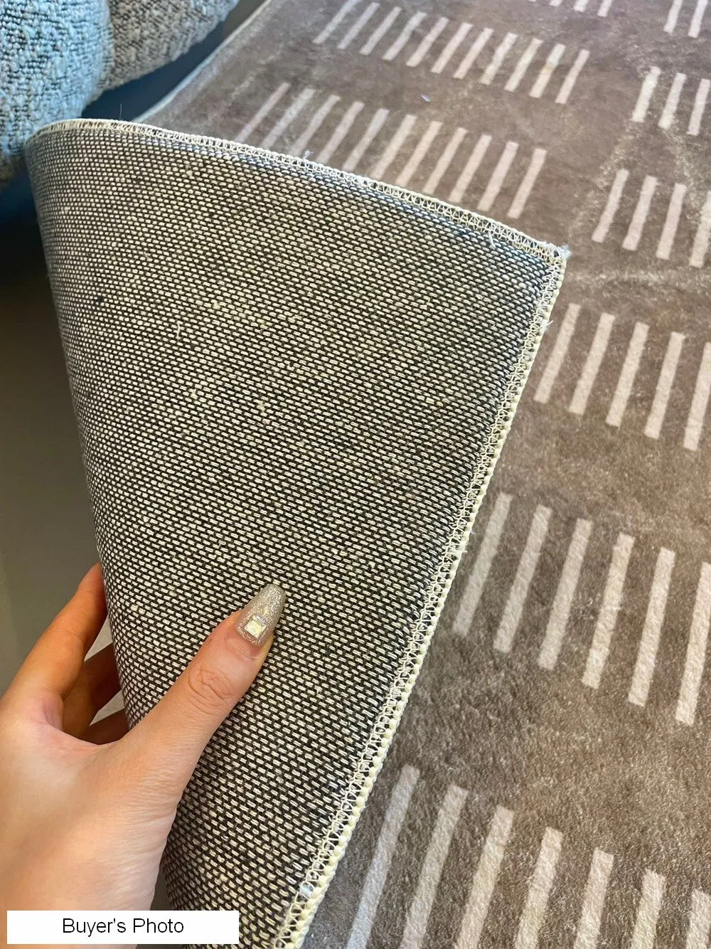 Thick Soft Floor Carpets for Living Room, Dining Room Modern Rugs, Modern Living Room Rug Placement Ideas, Soft Contemporary Rugs for Bedroom