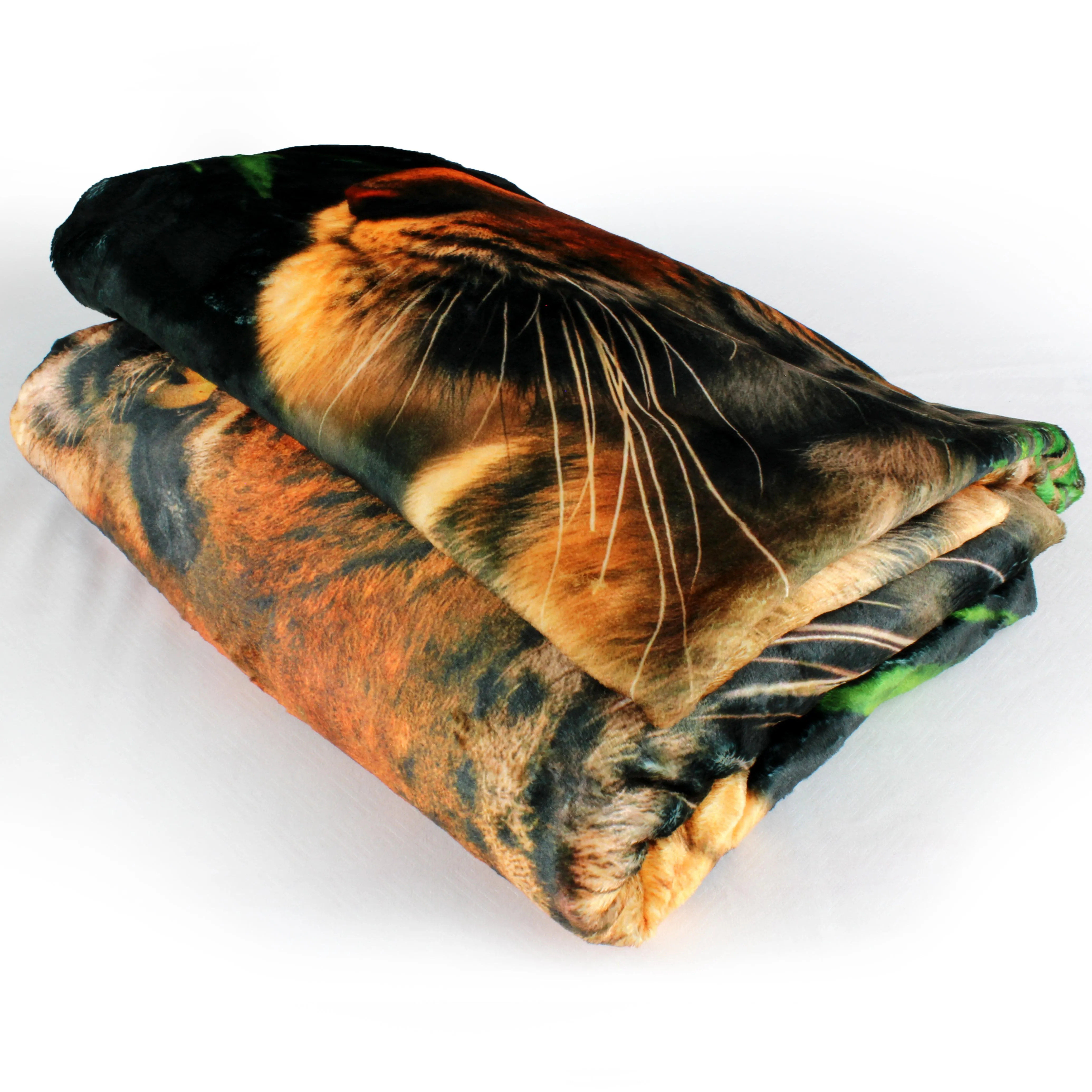 Tiger Throw Blanket with Sound