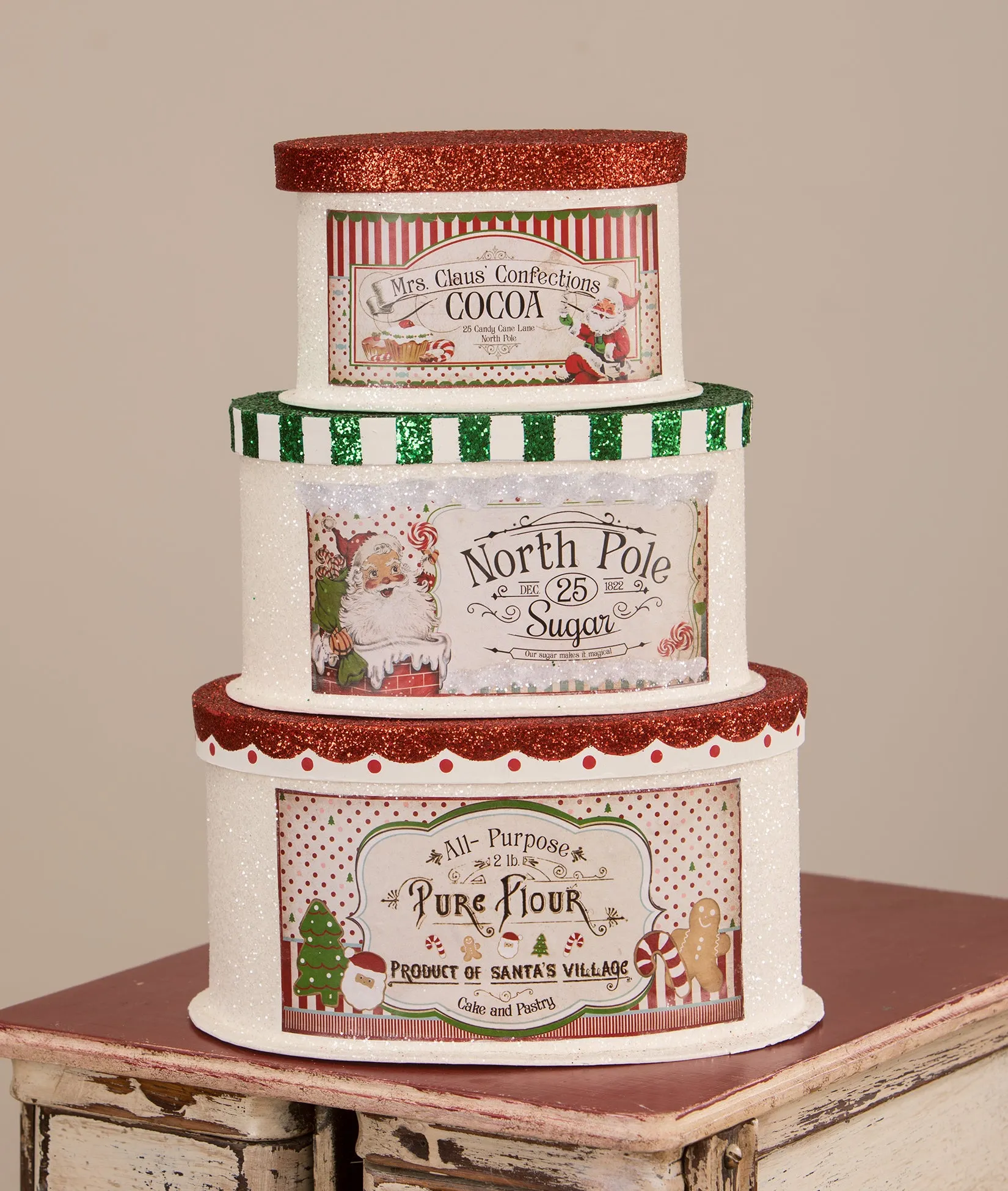 TL1361 - Sweet Tidings Christmas Boxes Set of 3
