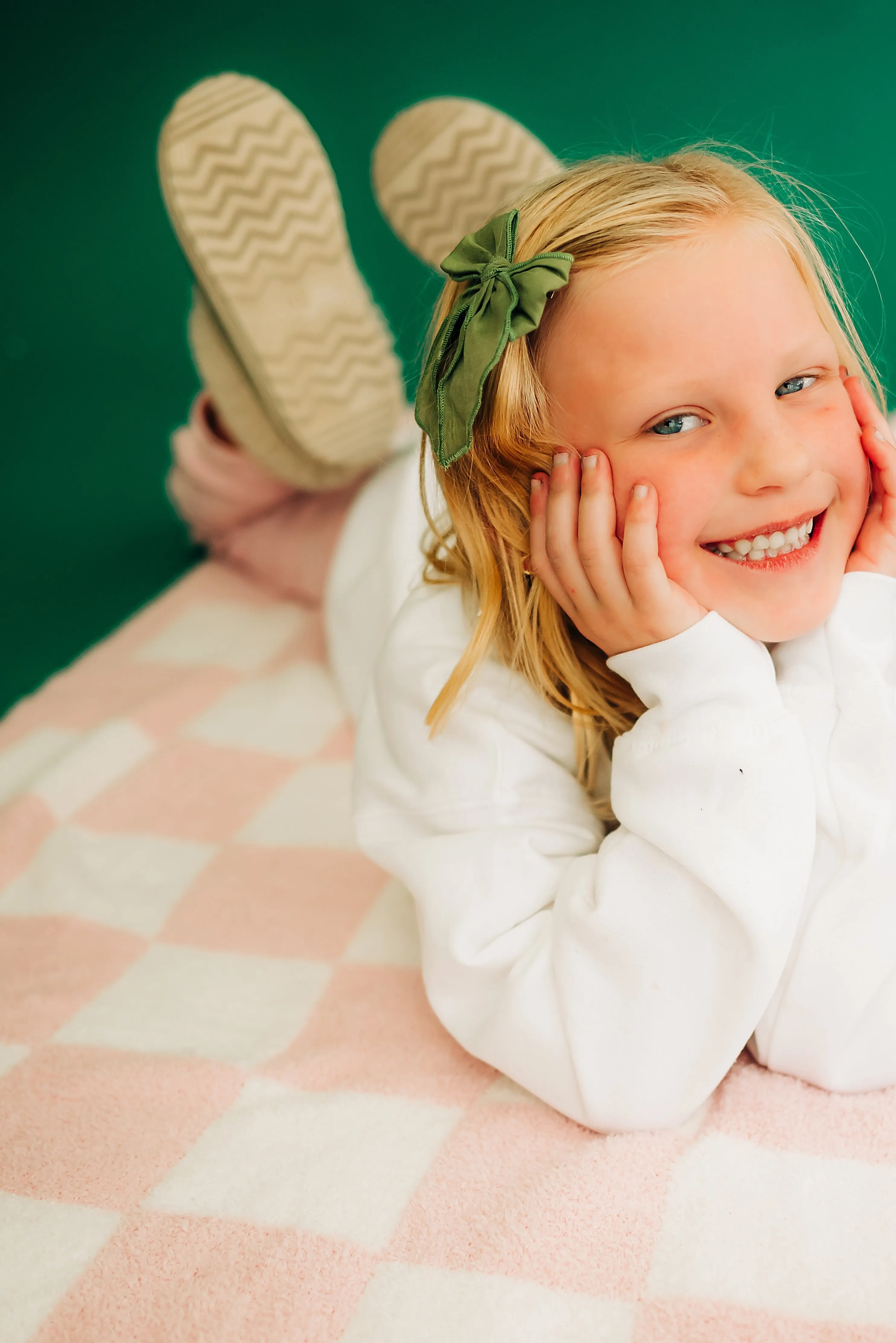 Toddler/Child - Checker Blanket - LMSS® Exclusive - Custom Embroidered Name