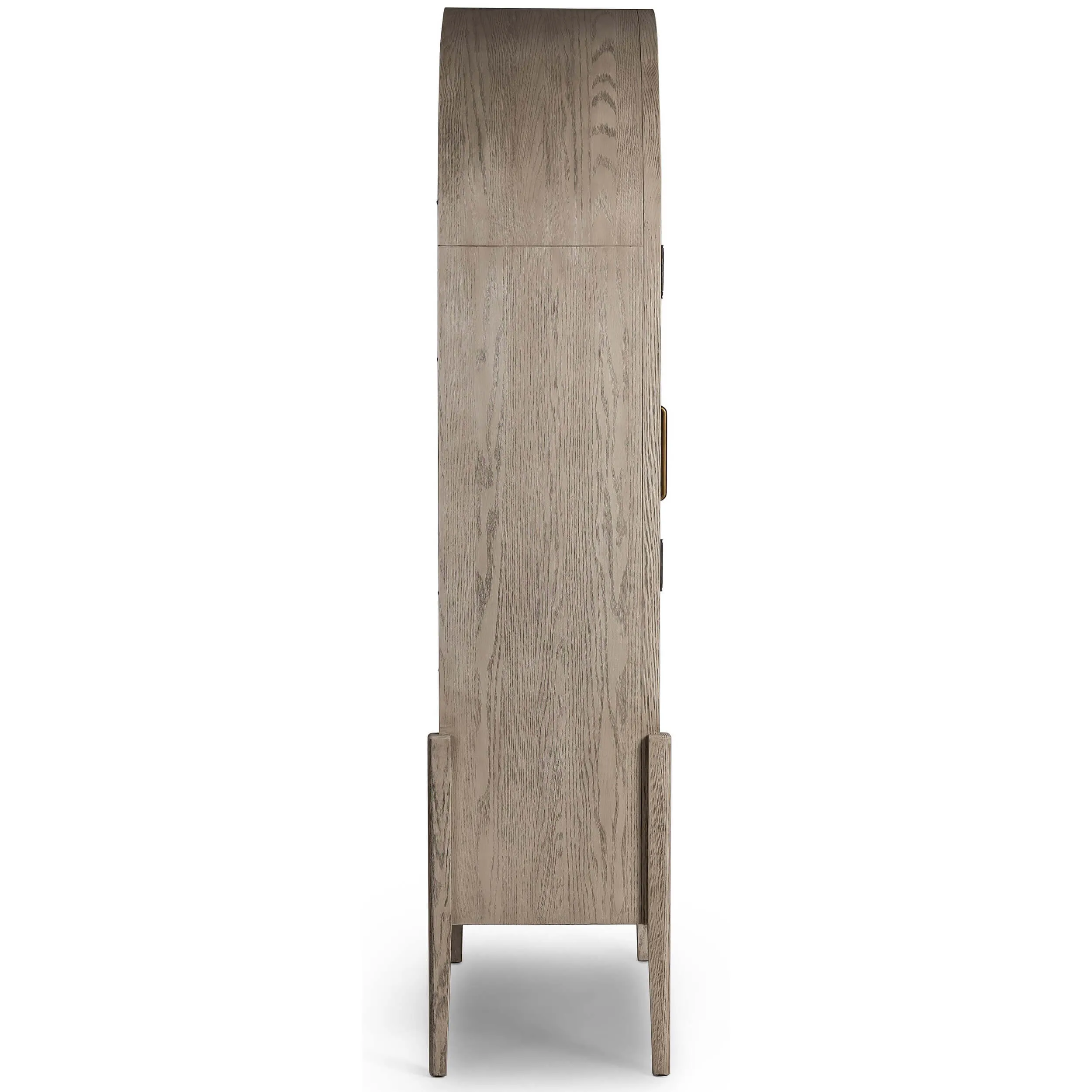 Tolle Panel Door Cabinet, Rustic White