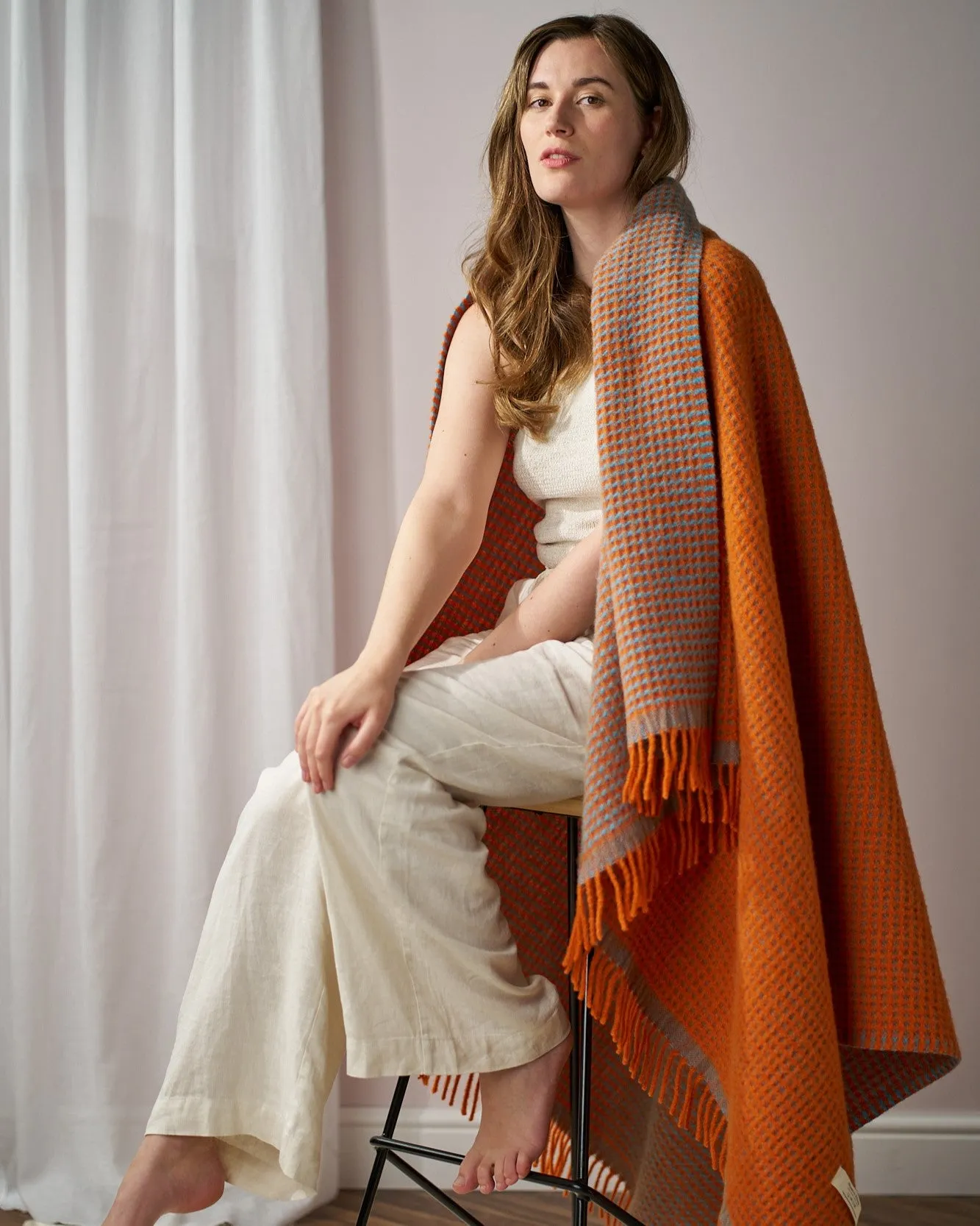 Totterdown Waffle Blanket: Beacon & Lido