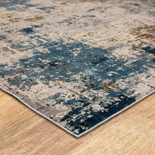 Tryst RG073 103 Marseille Blue Rug