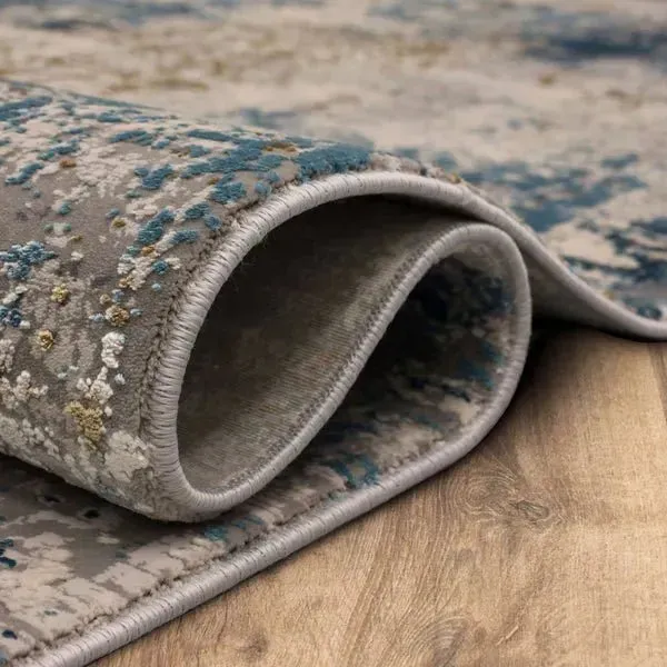 Tryst RG073 103 Marseille Blue Rug