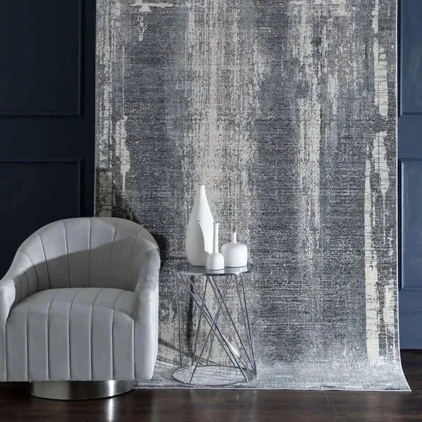 Tryst RG077 131 Milan Grey Rug