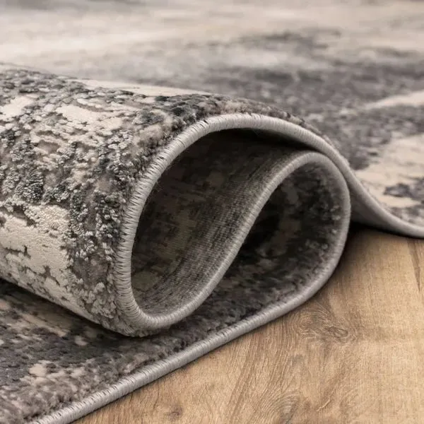 Tryst RG077 131 Milan Grey Rug