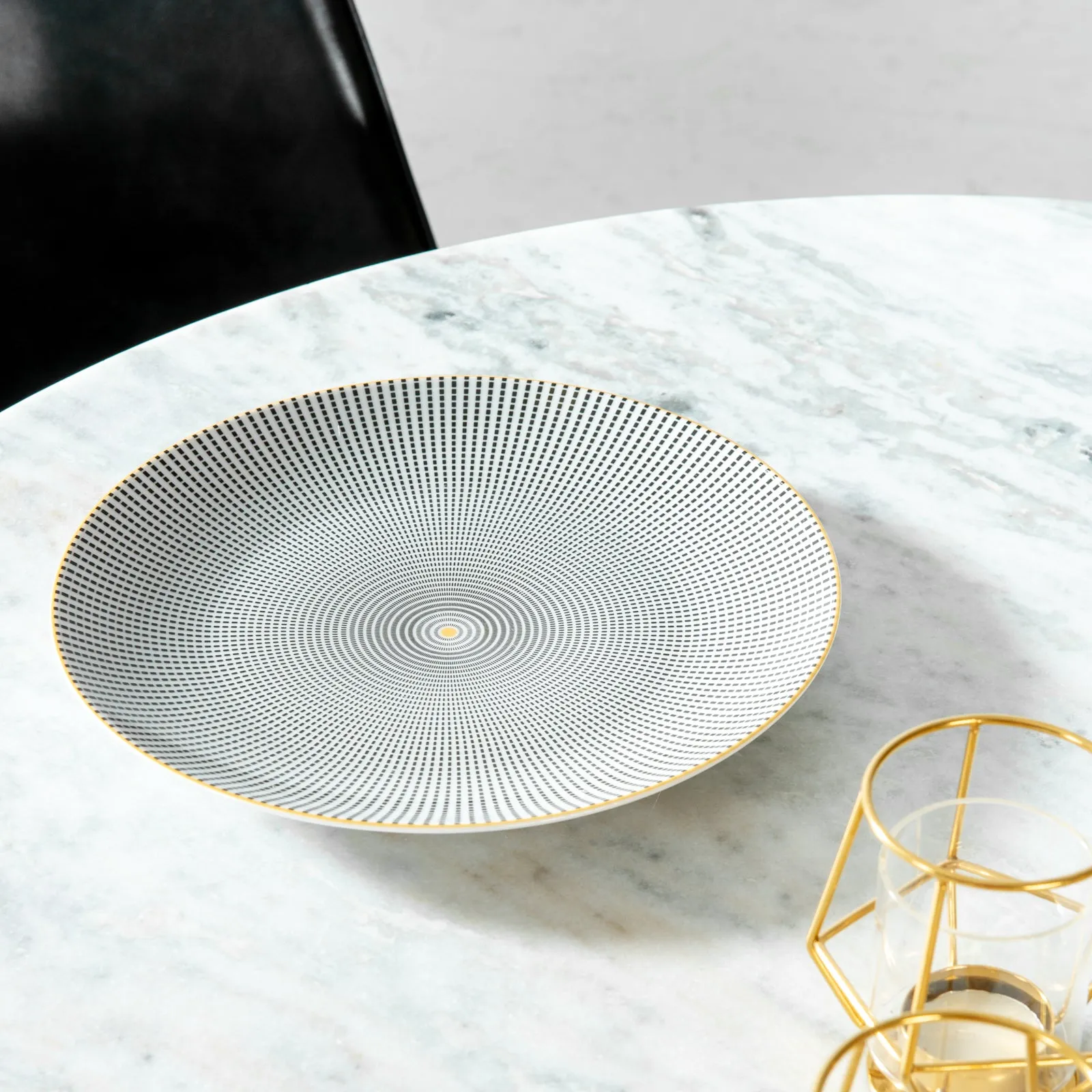 TULIP - Marble Dining Table (74 cm   90 cm)