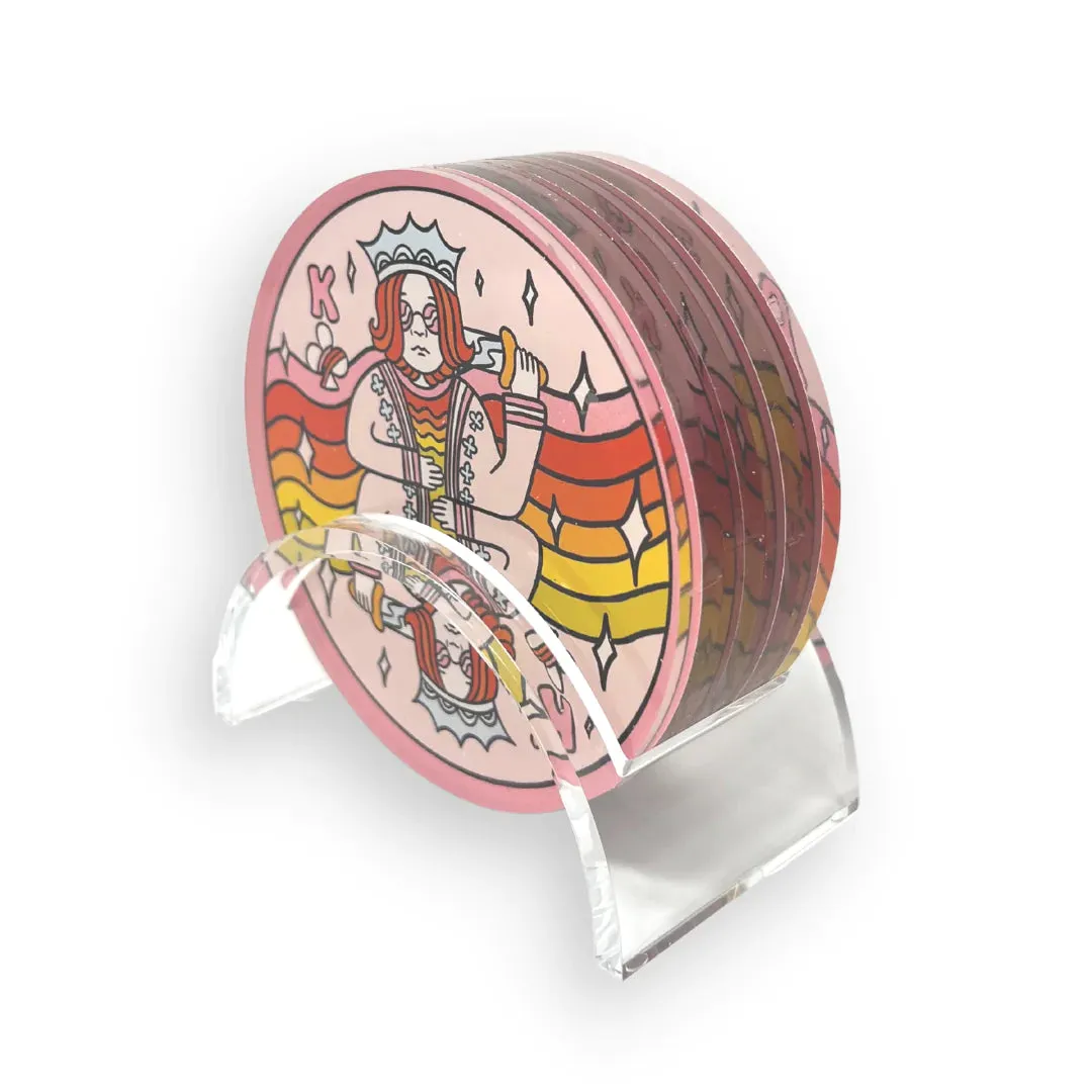 U Shaped Coaster Display