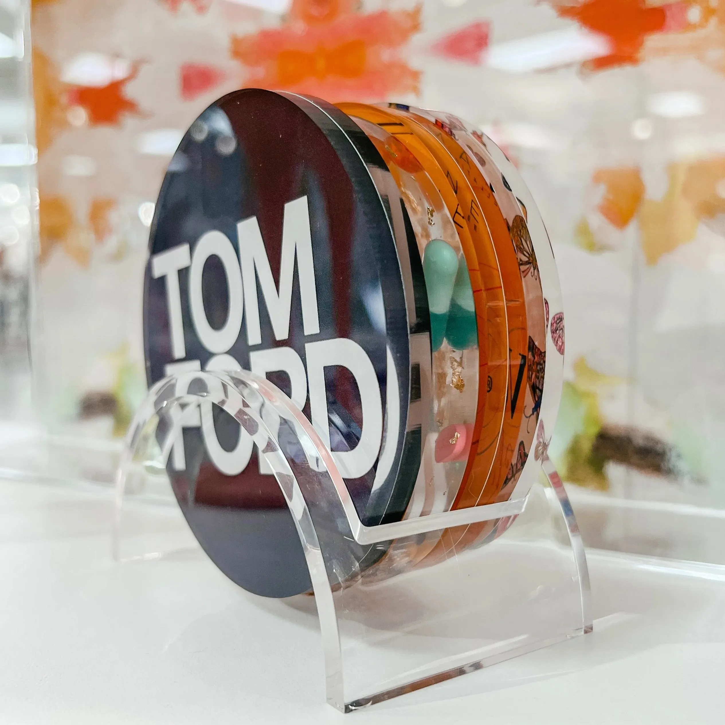 U Shaped Coaster Display