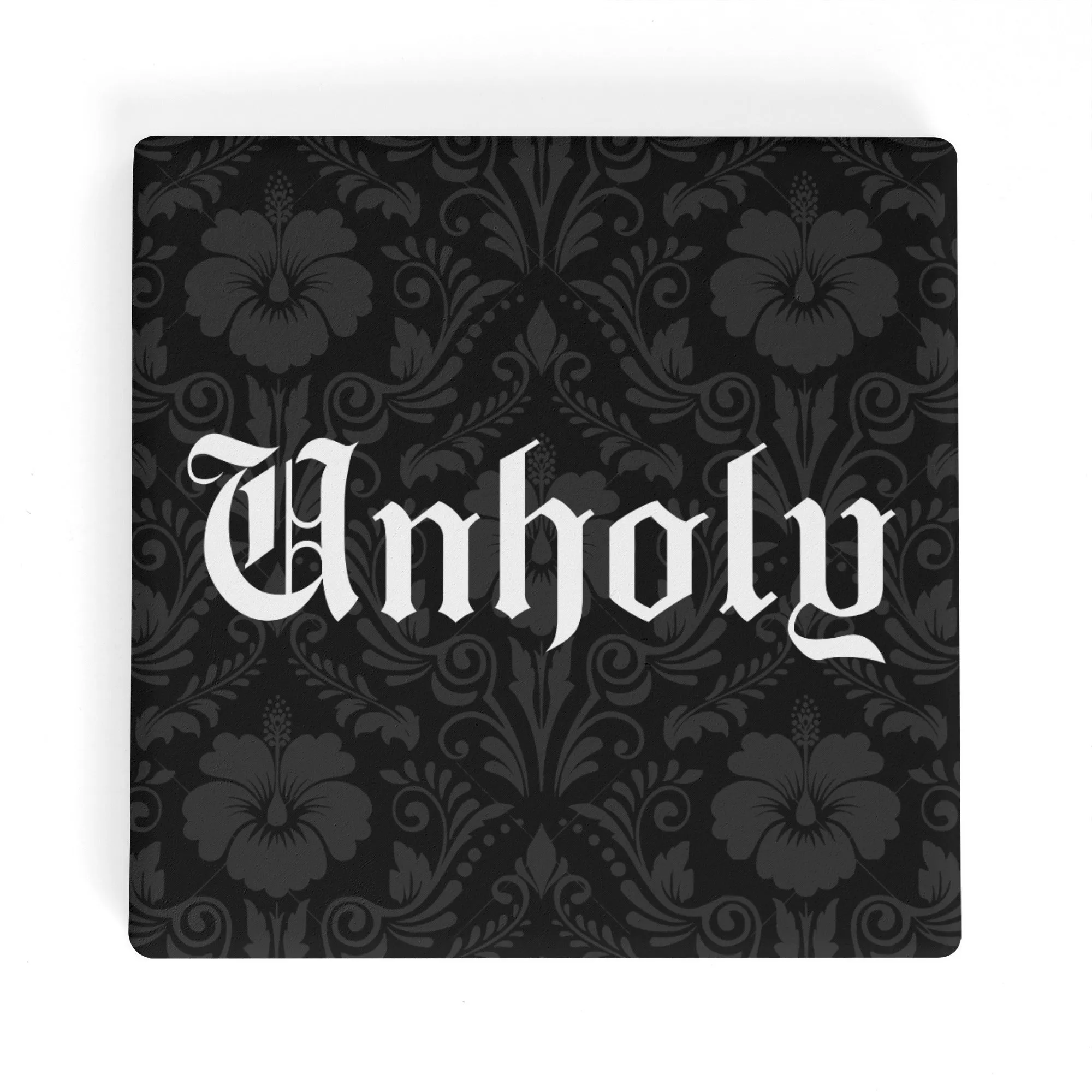 Unholy Ceramic Coasters Set