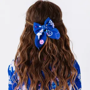 Unicorn Goals Clip  Bow