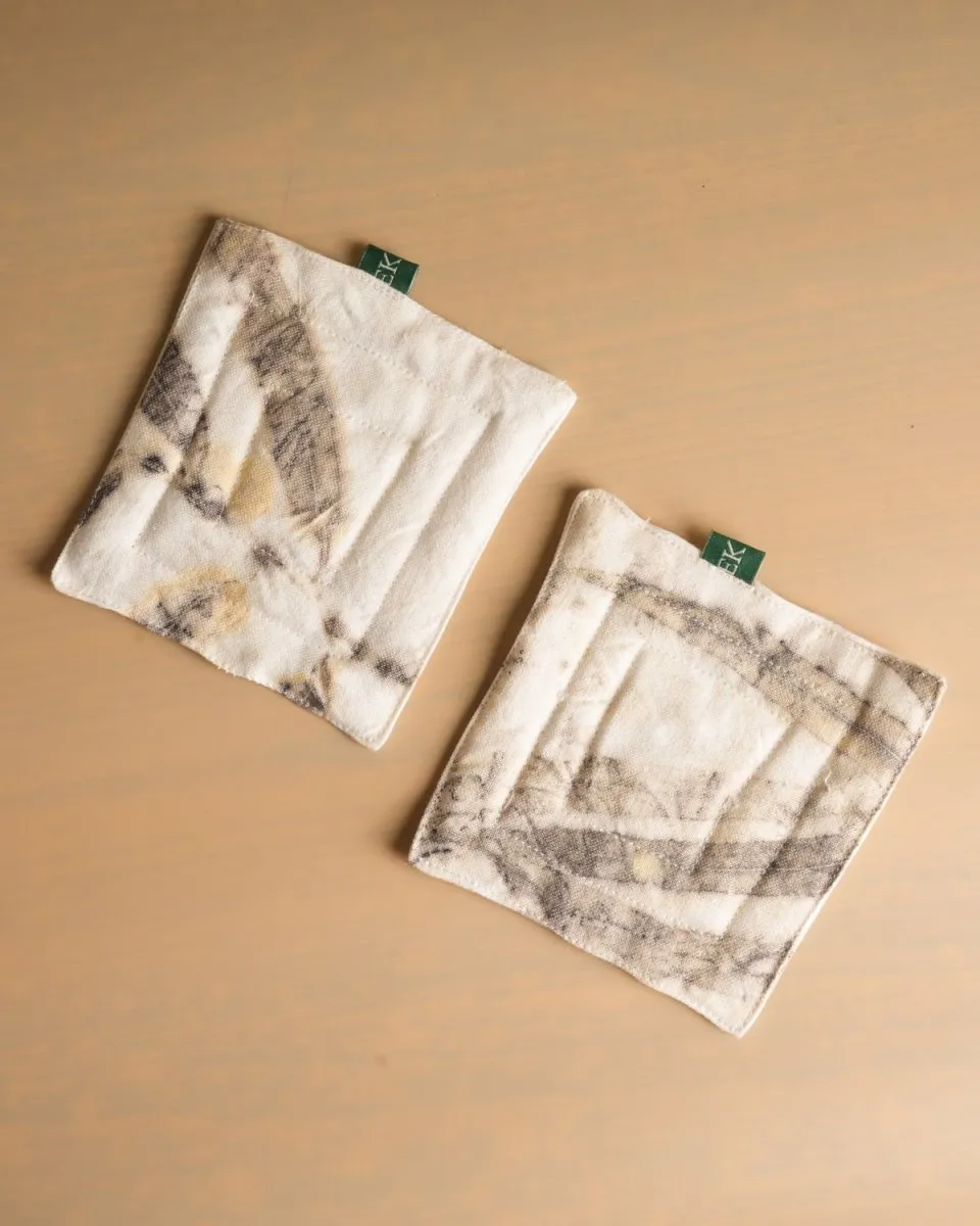 Upcycled Hemp Coasters (Set of 2)