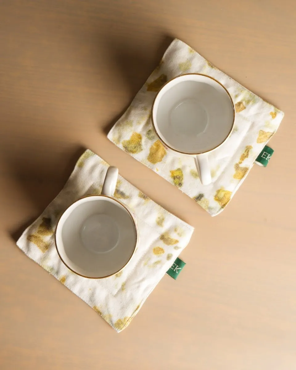 Upcycled Hemp Coasters (Set of 2)