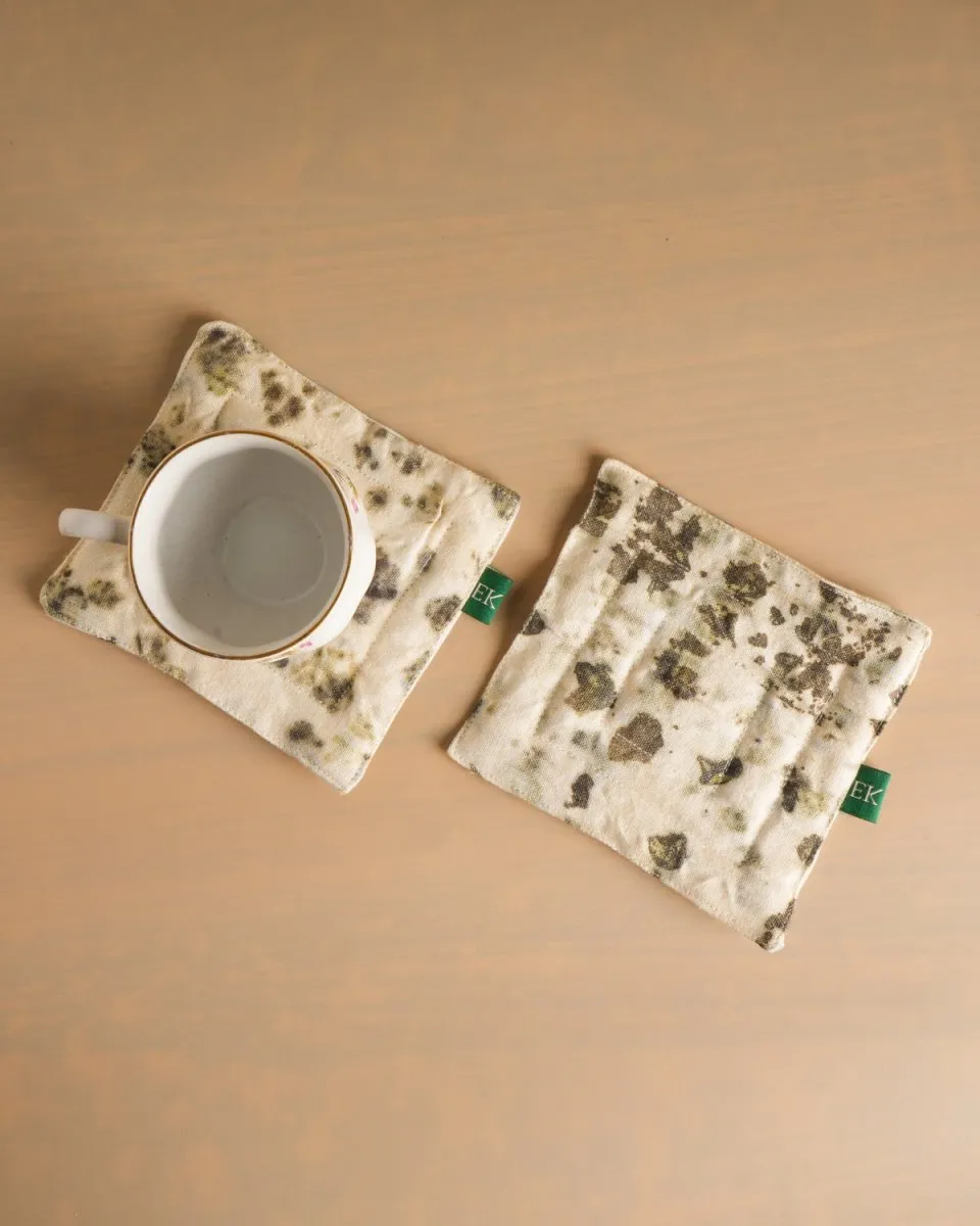 Upcycled Hemp Coasters (Set of 2)