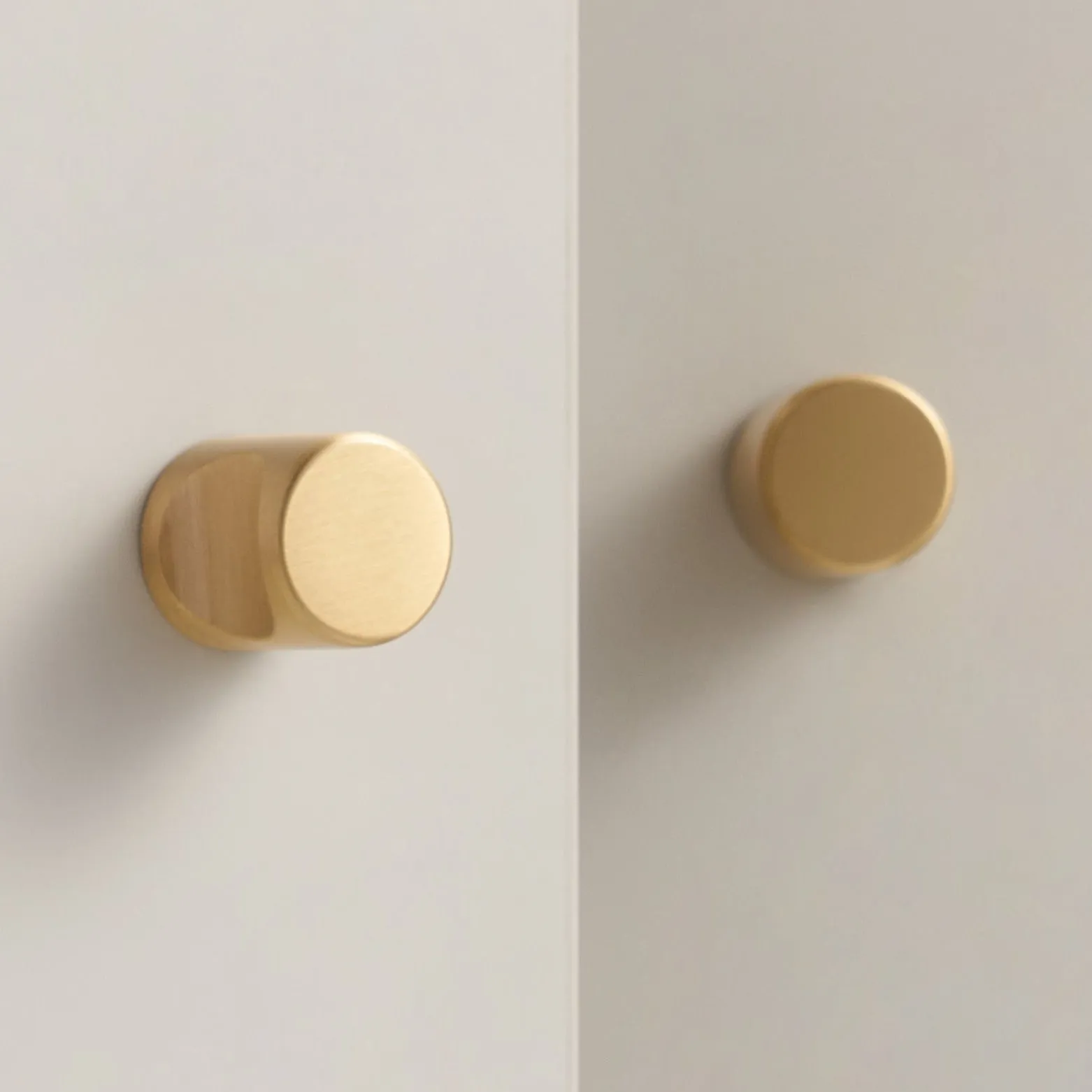 VIA Solid Brass Knob
