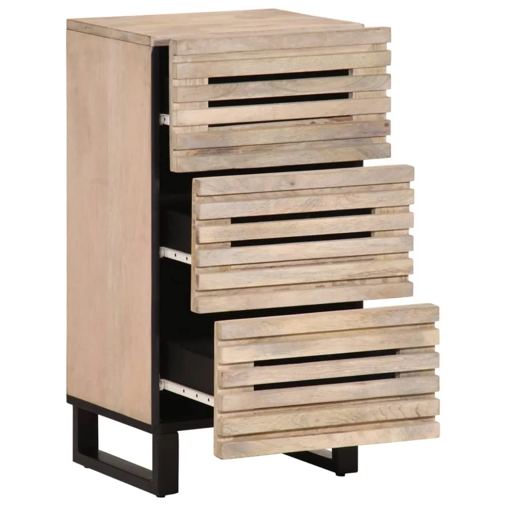 vidaXL Sideboard 40x34x75 cm Solid Wood Mango