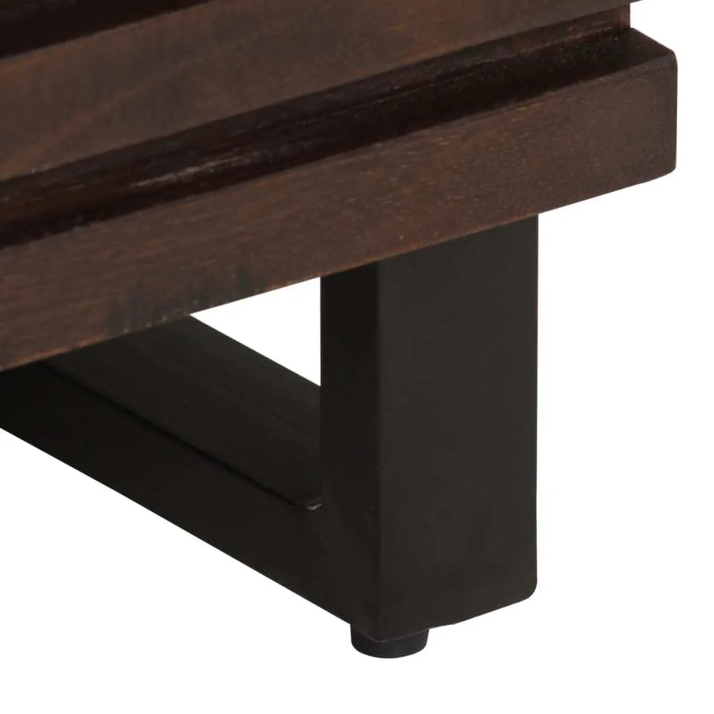 vidaXL Sideboard Brown 40x34x75 cm Solid Wood Mango