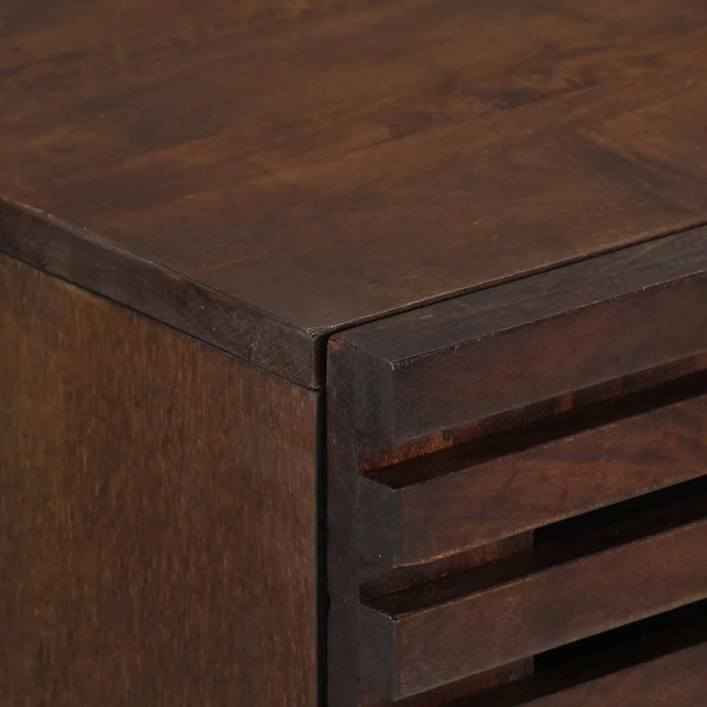 vidaXL Sideboard Brown 40x34x75 cm Solid Wood Mango