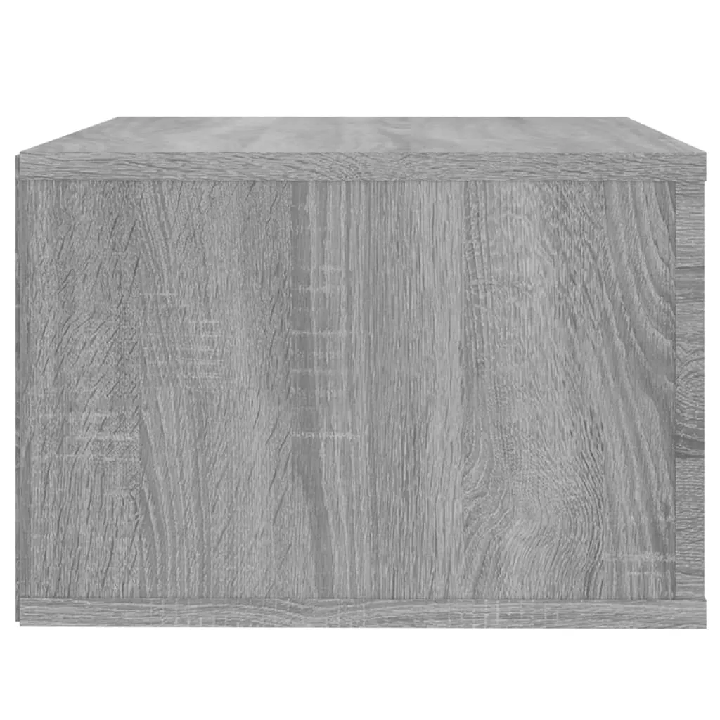 Wall-mounted Bedside Cabinets 2 pcs Grey Sonoma 50x36x25 cm
