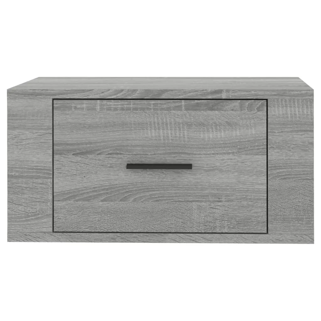 Wall-mounted Bedside Cabinets 2 pcs Grey Sonoma 50x36x25 cm