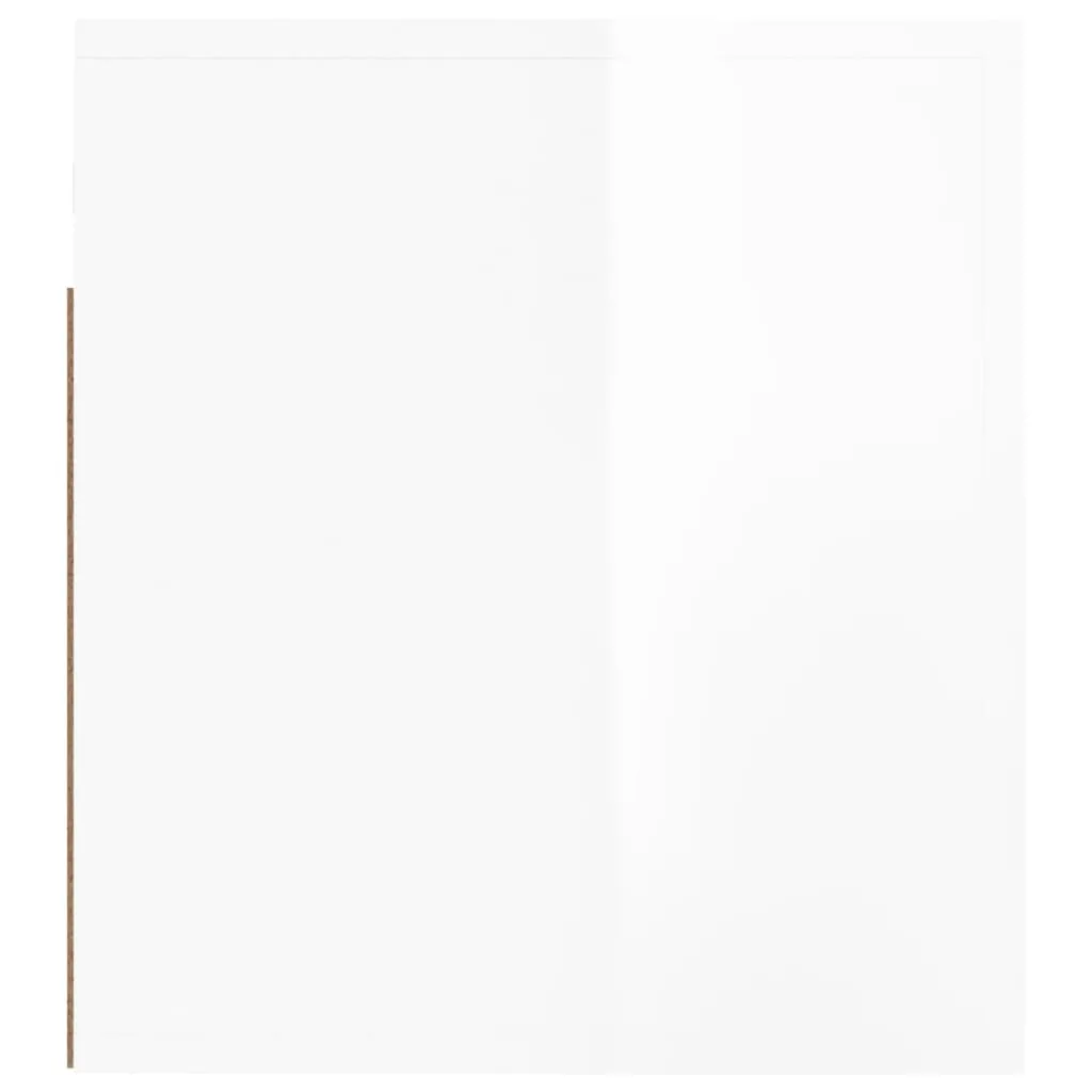 Wall-mounted Bedside Cabinets 2 pcs High Gloss White 50x36x40cm