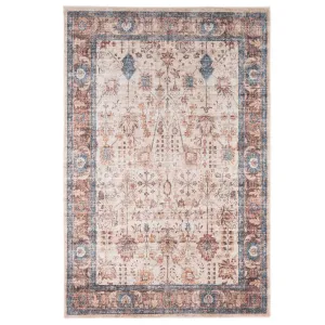 Washable Earthy Flora Area Rug - Shannon