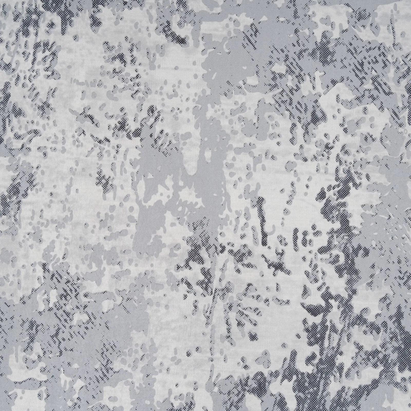Washable Grey Tone Distressed Area Rug - Thea