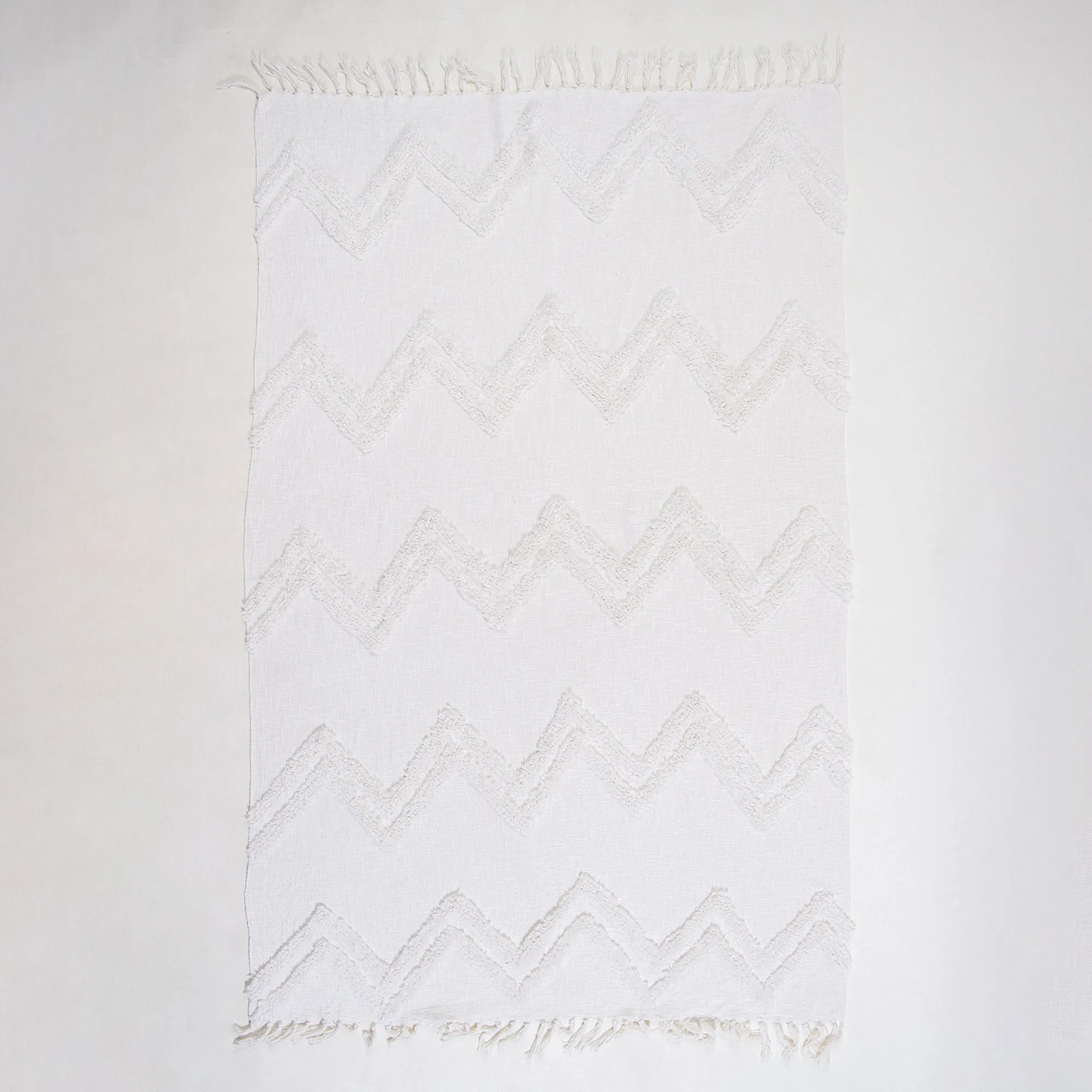 White Tufted Throw Blankets For Couch Decor