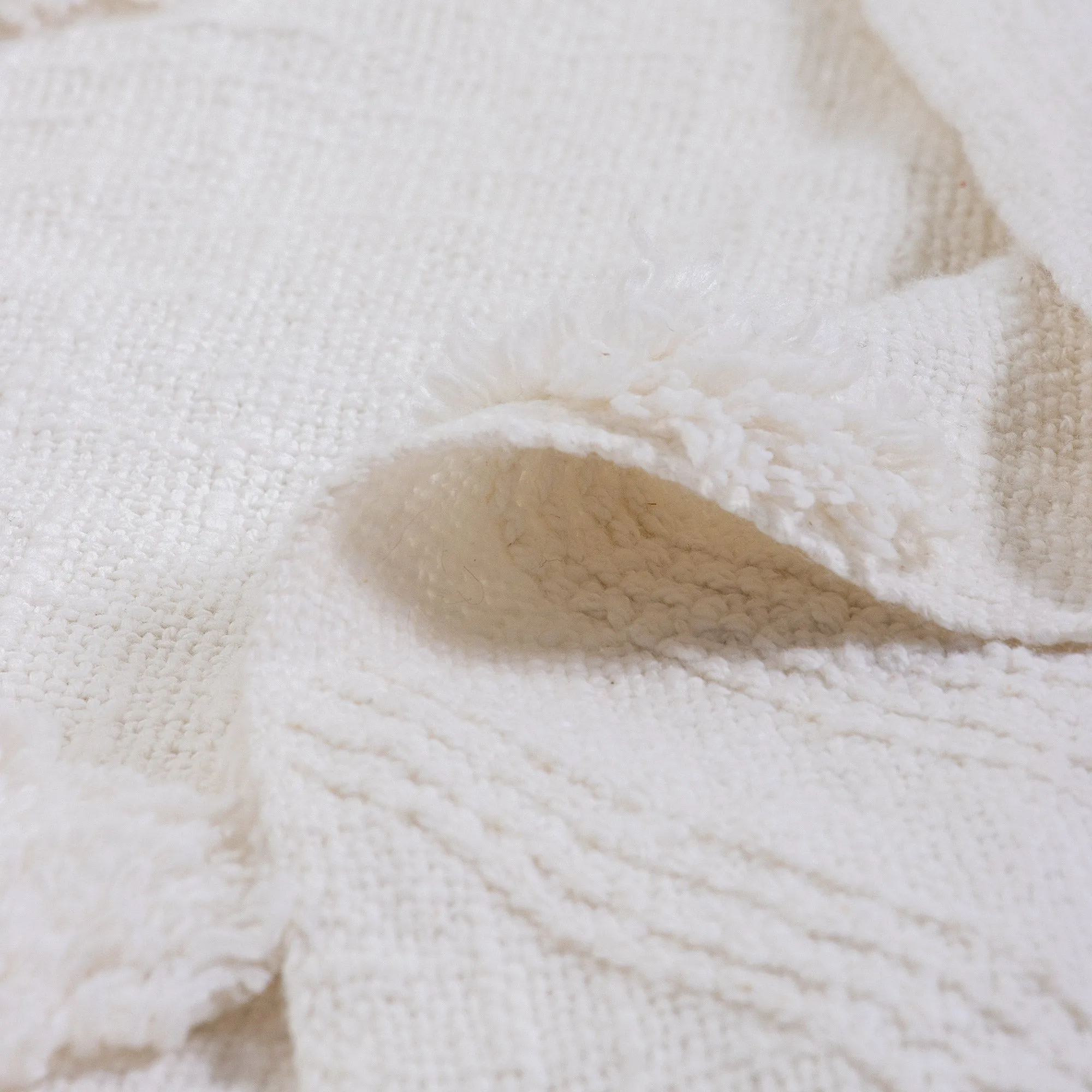 White Tufted Throw Blankets For Couch Decor